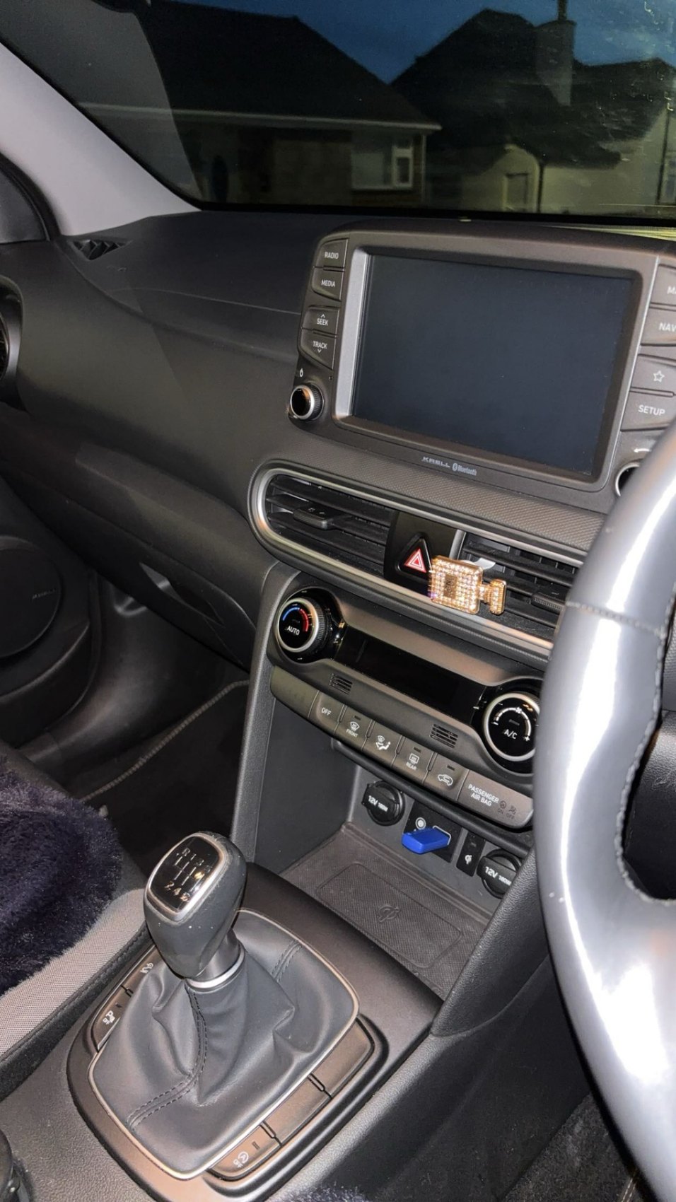 Luxe Auto Finish interior centre console detail