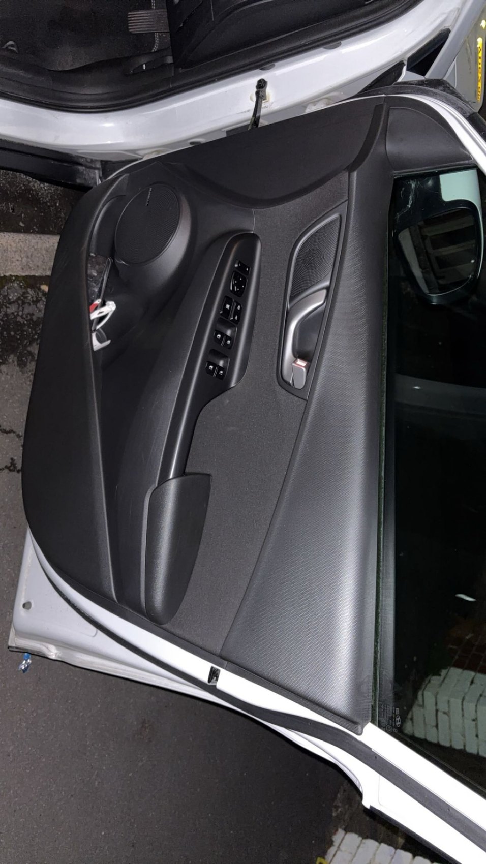 Luxe Auto Finish interior door panel detail